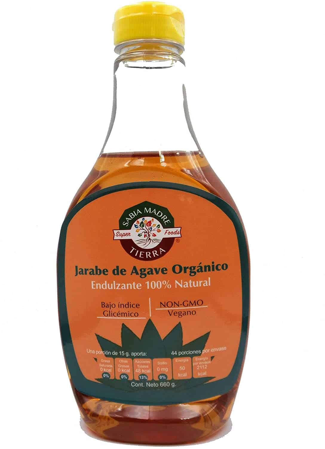 inulina y miel de agave