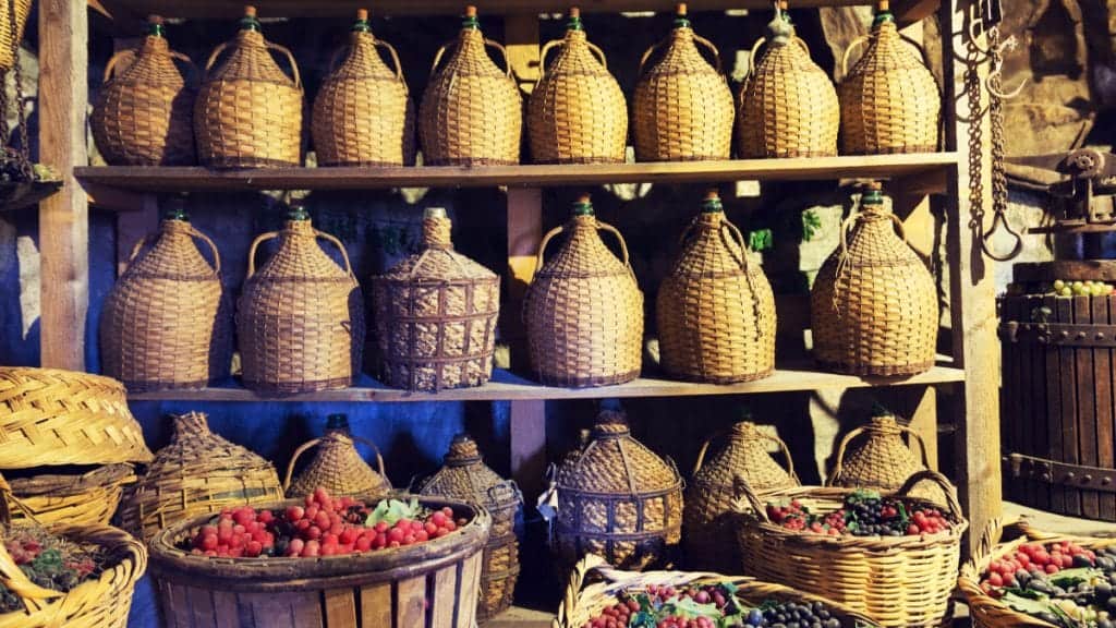 decorar con damajuanas